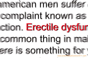 Erectile Dysfunction Image