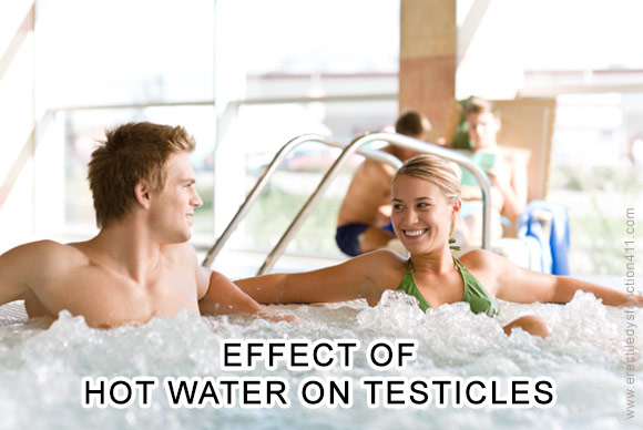 Effect of Hot Water on Testicles