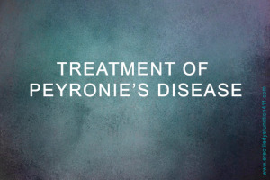 Treatment of Peyronie’s Disease
